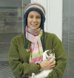 Dr. Amber
Melton, owner Mountain View Veterinary Clinic